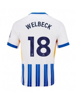 Brighton Danny Welbeck #18 Domaci Dres 2024-25 Kratak Rukavima